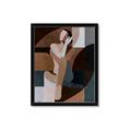 Picture of Colour Block Lady  _GroupedProduct_Rectangle_Portrait_Framed_Matted_