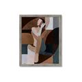 Picture of Colour Block Lady  _GroupedProduct_Rectangle_Portrait_Framed_Matted_