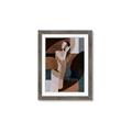Picture of Colour Block Lady  _GroupedProduct_Rectangle_Portrait_Framed_Matted_