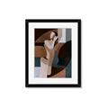 Picture of Colour Block Lady  _GroupedProduct_Rectangle_Portrait_Framed_Matted_