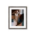 Picture of Colour Block Lady  _GroupedProduct_Rectangle_Portrait_Framed_Matted_