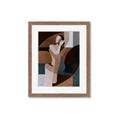 Picture of Colour Block Lady  _GroupedProduct_Rectangle_Portrait_Framed_Matted_