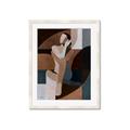 Picture of Colour Block Lady  _GroupedProduct_Rectangle_Portrait_Framed_Matted_