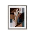 Picture of Colour Block Lady  _GroupedProduct_Rectangle_Portrait_Framed_Matted_