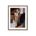 Picture of Colour Block Lady  _GroupedProduct_Rectangle_Portrait_Framed_Matted_