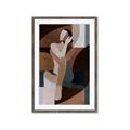 Picture of Colour Block Lady  _GroupedProduct_Rectangle_Portrait_Framed_Matted_