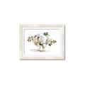 Picture of White Hydrangea in a Vase _GroupedProduct_Rectangle_Landscape_Framed_Matted_