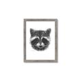 Picture of Raccoon Sketch _GroupedProduct_Rectangle_Portrait_Framed_Matted_