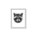 Picture of Raccoon Sketch _GroupedProduct_Rectangle_Portrait_Framed_Matted_
