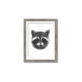 Picture of Raccoon Sketch _GroupedProduct_Rectangle_Portrait_Framed_Matted_