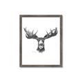 Picture of Moose Sketch _GroupedProduct_Rectangle_Portrait_Framed_Matted_