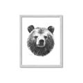 Picture of Bear Sketch _GroupedProduct_Rectangle_Portrait_Framed_Matted_