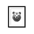 Picture of Bear Sketch _GroupedProduct_Rectangle_Portrait_Framed_Matted_