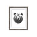 Picture of Bear Sketch _GroupedProduct_Rectangle_Portrait_Framed_Matted_