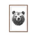 Picture of Bear Sketch _GroupedProduct_Rectangle_Portrait_Framed_Matted_