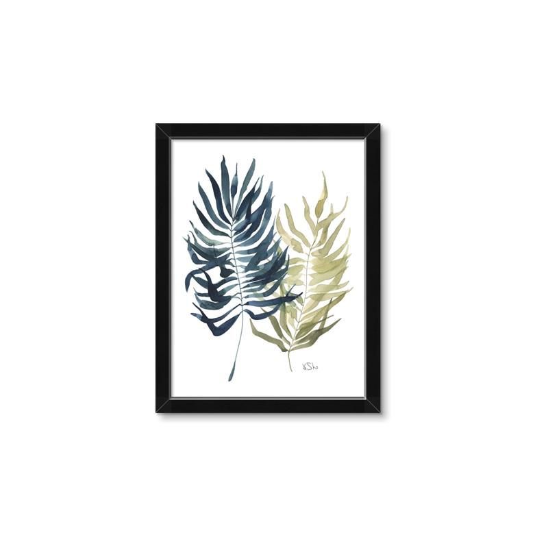 Picture of Sage and Navy I _GroupedProduct_Rectangle_Portrait_Framed_Matted_