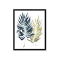 Picture of Sage and Navy I _GroupedProduct_Rectangle_Portrait_Framed_Matted_