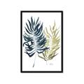 Picture of Sage and Navy I _GroupedProduct_Rectangle_Portrait_Framed_Matted_