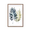 Picture of Sage and Navy I _GroupedProduct_Rectangle_Portrait_Framed_Matted_