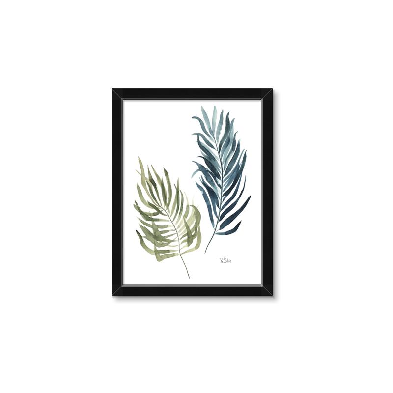 Picture of Sage and Navy II _GroupedProduct_Rectangle_Portrait_Framed_Matted_