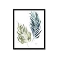 Picture of Sage and Navy II _GroupedProduct_Rectangle_Portrait_Framed_Matted_
