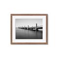 Picture of Pier to Water _GroupedProduct_Rectangle_Landscape_Photography _GroupedProduct_Rectangle_Landscape_Framed_Matted_