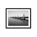 Picture of Pier to Water _GroupedProduct_Rectangle_Landscape_Photography _GroupedProduct_Rectangle_Landscape_Framed_Matted_
