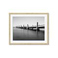 Picture of Pier to Water _GroupedProduct_Rectangle_Landscape_Photography _GroupedProduct_Rectangle_Landscape_Framed_Matted_
