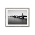 Picture of Pier to Water _GroupedProduct_Rectangle_Landscape_Photography _GroupedProduct_Rectangle_Landscape_Framed_Matted_