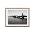 Picture of Pier to Water _GroupedProduct_Rectangle_Landscape_Photography _GroupedProduct_Rectangle_Landscape_Framed_Matted_