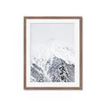 Picture of Snowy Treetops _GroupedProduct_Rectangle_Portrait_Photography _GroupedProduct_Rectangle_Portrait_Framed_Matted_