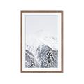 Picture of Snowy Treetops _GroupedProduct_Rectangle_Portrait_Photography _GroupedProduct_Rectangle_Portrait_Framed_Matted_