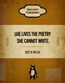Picture of Lives the poetry _GroupedProduct_Rectangle_Portrait_Unframed_Print_Only_