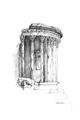 Picture of Greek Column Sketch _GroupedProduct_Rectangle_Portrait_Unframed_Print_Only_