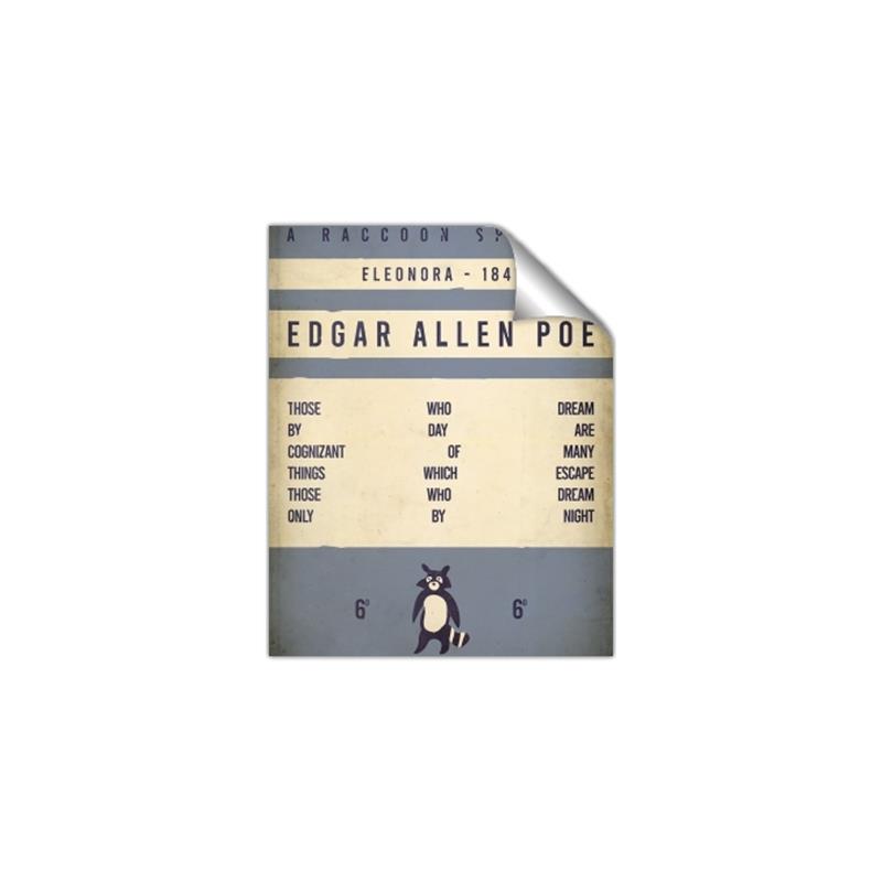 Picture of Edgar Allen Poe _GroupedProduct_Rectangle_Portrait_Unframed_Print_Only_