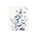 Picture of Blue Flower Sketch I _GroupedProduct_Rectangle_Portrait_Unframed_Print_Only_