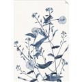Picture of Blue Flower Sketch I _GroupedProduct_Rectangle_Portrait_Unframed_Print_Only_