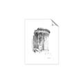 Picture of Greek Column Sketch _GroupedProduct_Rectangle_Portrait_Unframed_Print_Only_