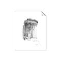 Picture of Greek Column Sketch _GroupedProduct_Rectangle_Portrait_Unframed_Print_Only_