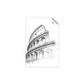 Picture of Colosseum Sketch _GroupedProduct_Rectangle_Portrait_Unframed_Print_Only_