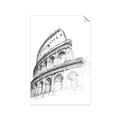Picture of Colosseum Sketch _GroupedProduct_Rectangle_Portrait_Unframed_Print_Only_