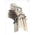 Picture of Archway Sketch _GroupedProduct_Rectangle_Portrait_Unframed_Print_Only_