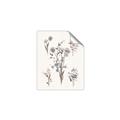 Picture of Wall flowers I _GroupedProduct_Rectangle_Portrait_Unframed_Print_Only_