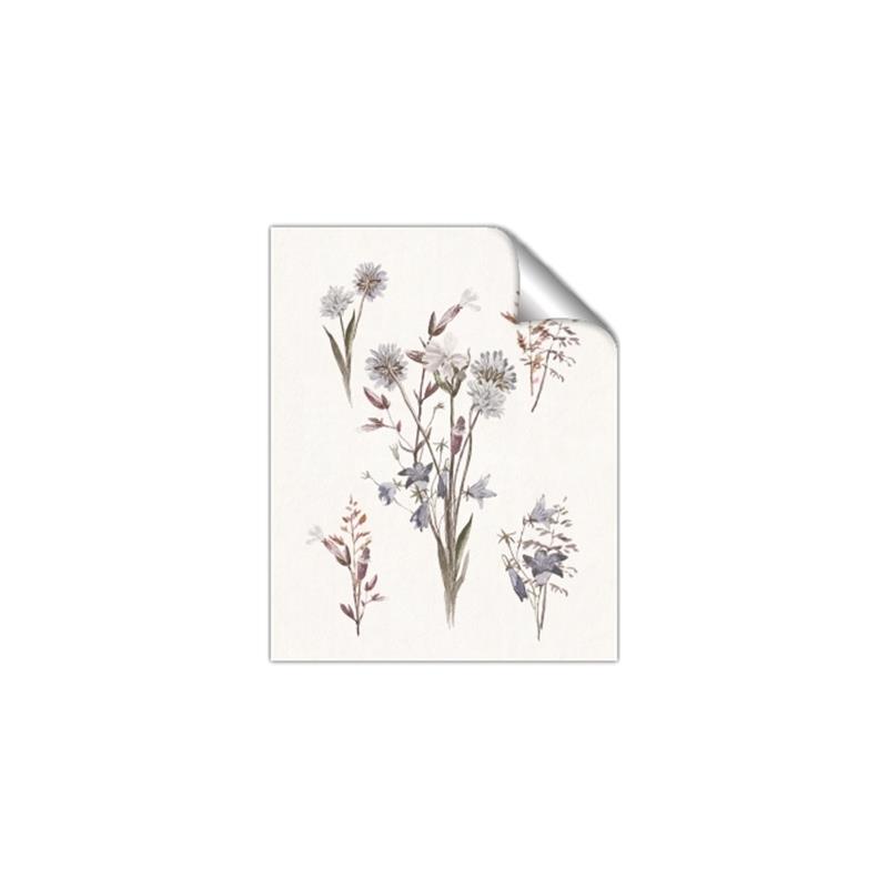 Picture of Wall flowers I _GroupedProduct_Rectangle_Portrait_Unframed_Print_Only_