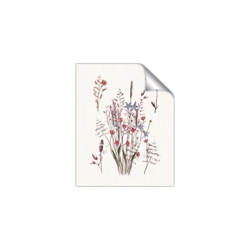 Picture of Wall flowers II _GroupedProduct_Rectangle_Portrait_Unframed_Print_Only_