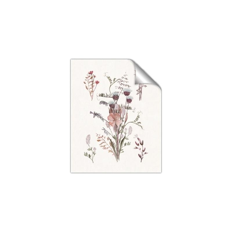 Picture of Wall flowers III _GroupedProduct_Rectangle_Portrait_Unframed_Print_Only_