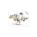 Picture of White Hydrangea in a Vase _GroupedProduct_Rectangle_Landscape_Unframed_Print_Only_