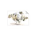 Picture of White Hydrangea in a Vase _GroupedProduct_Rectangle_Landscape_Unframed_Print_Only_