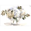 Picture of White Hydrangea in a Vase _GroupedProduct_Rectangle_Landscape_Unframed_Print_Only_