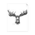 Picture of Moose Sketch _GroupedProduct_Rectangle_Portrait_Unframed_Print_Only_